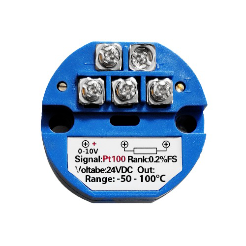 Trasduttore per PT100 da -50°C ~ 100°C per sensore per contatti NA/NC