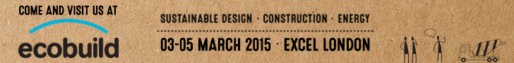 EcoDHOME vi invita a Ecobuild, 3-5 Marzo 2015, Excel London